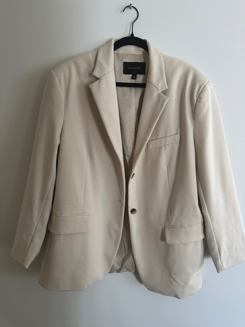 Banana Republic Beige Cream Blazer